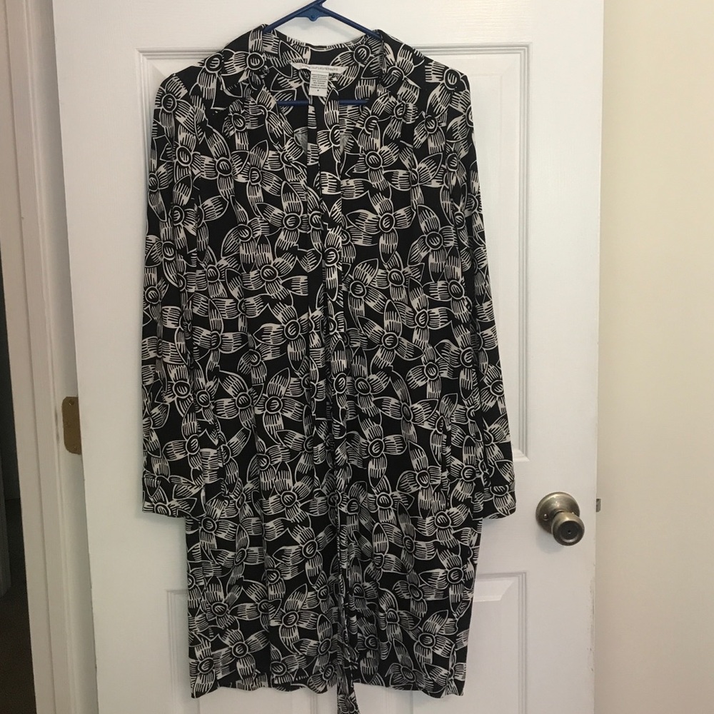 DVF long sleeve dress